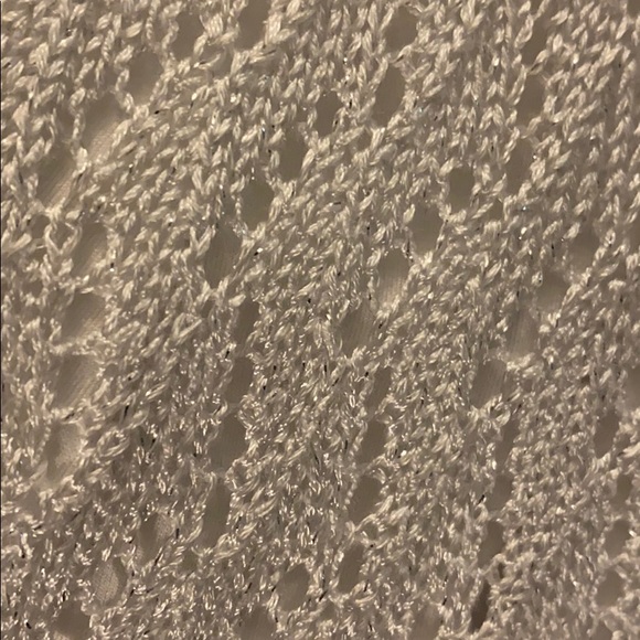 NWOT white tunic top or mini dress WHBM - Picture 5 of 5